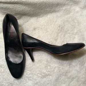 Georgia Armani Classic Black heels by, Size 8.5